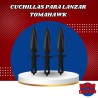 Cuchillas para Lanzar Tomahawk