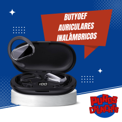 Butyoef Auriculares de oído abierto