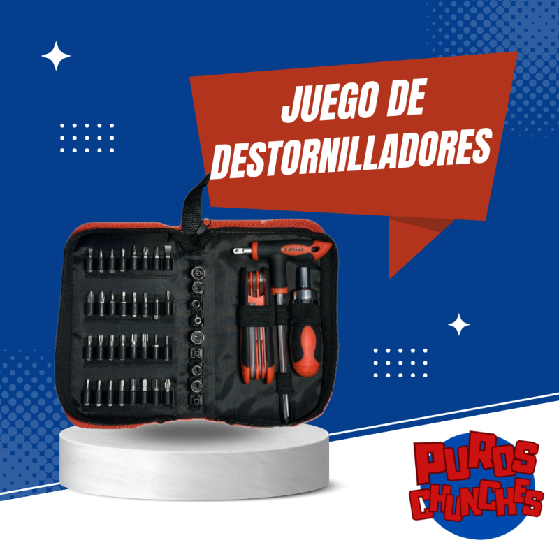 Juego de desatornilladores