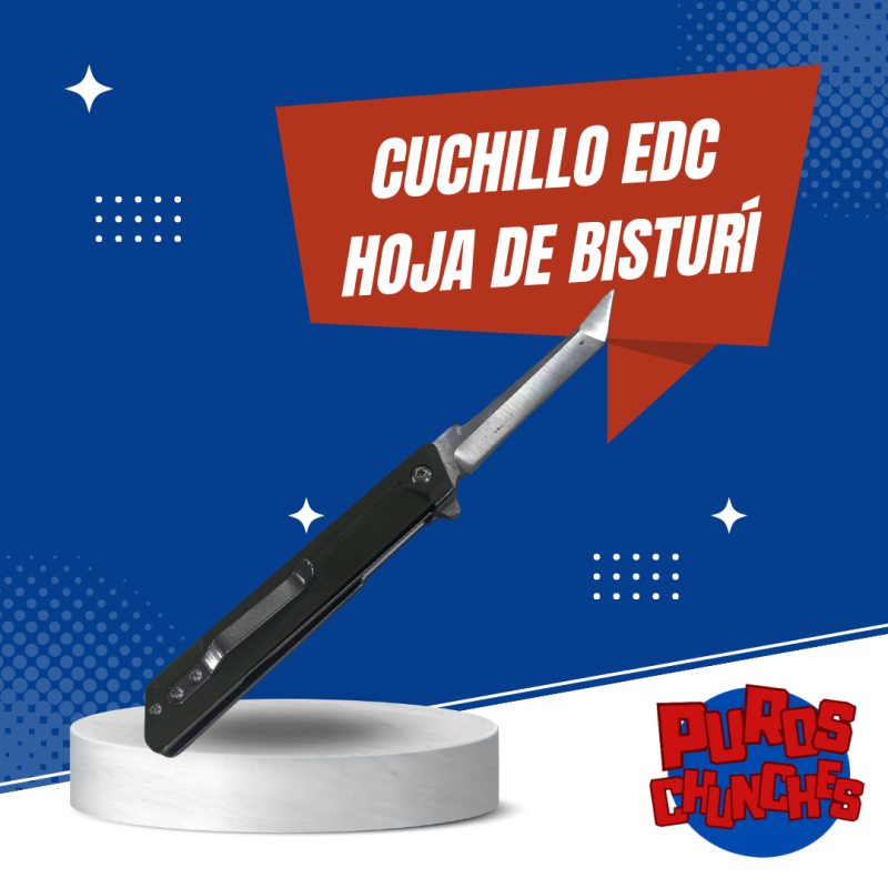 Cuchillo EDC Exterior Campamento Plegable Llavero.